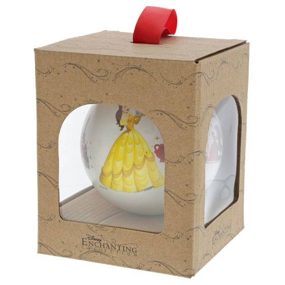 Gift Boxed Belle Disney Princess Christmas Bauble