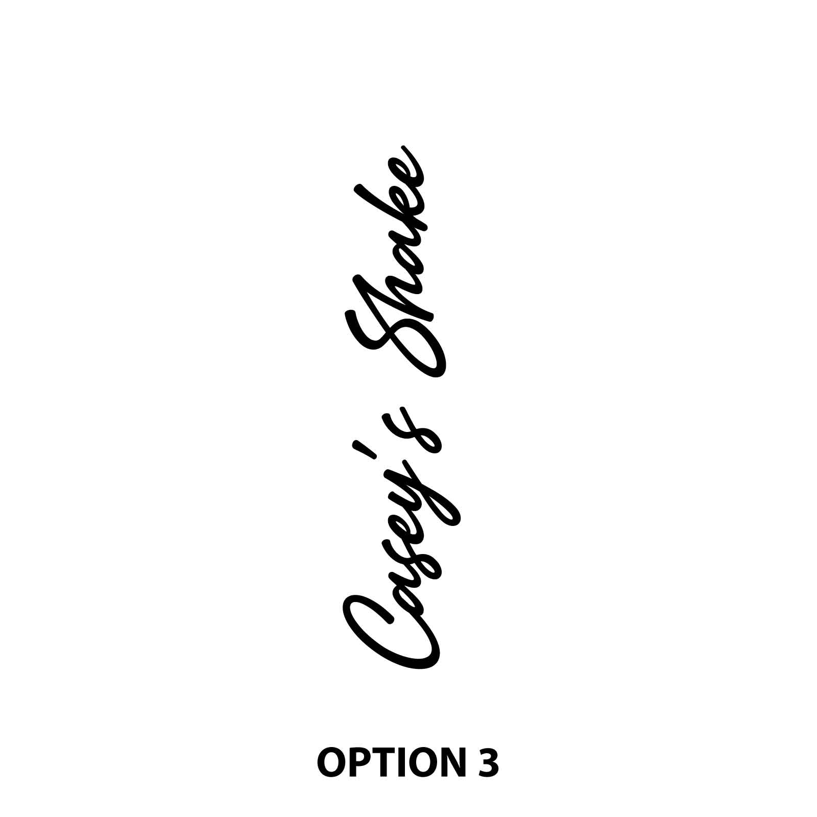 Engraved Stainless Steel 600ml Matte Black Protein Shaker Option 3