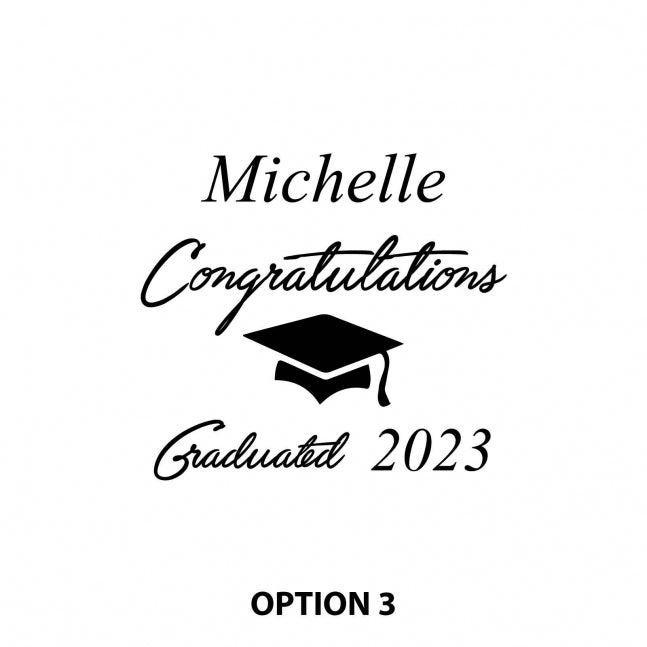 Engraved Appreciation / Retirement 195ml Champagne Glass Option 3