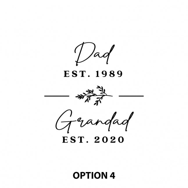 Engraved Father’s Day Gift Boxed Hip Flask Set Option 4