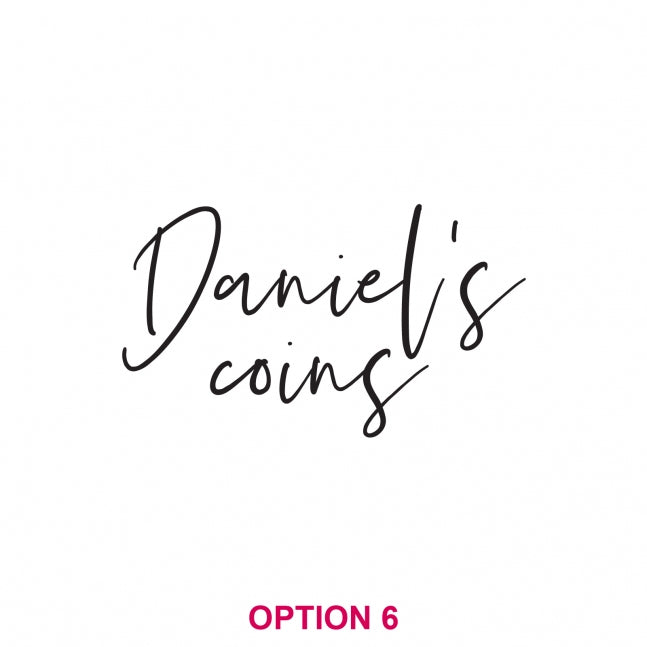 Engraved Wooden Piggy Money Box Option 6