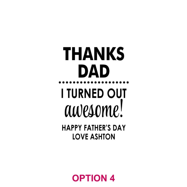 Laser Engraved Gift Boxed 7oz Silver Hip Flask Option 4