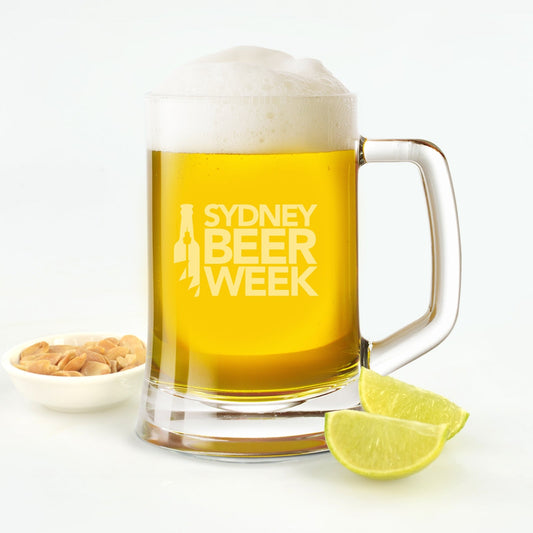 Engraved Promotional 500ml Beer Mug