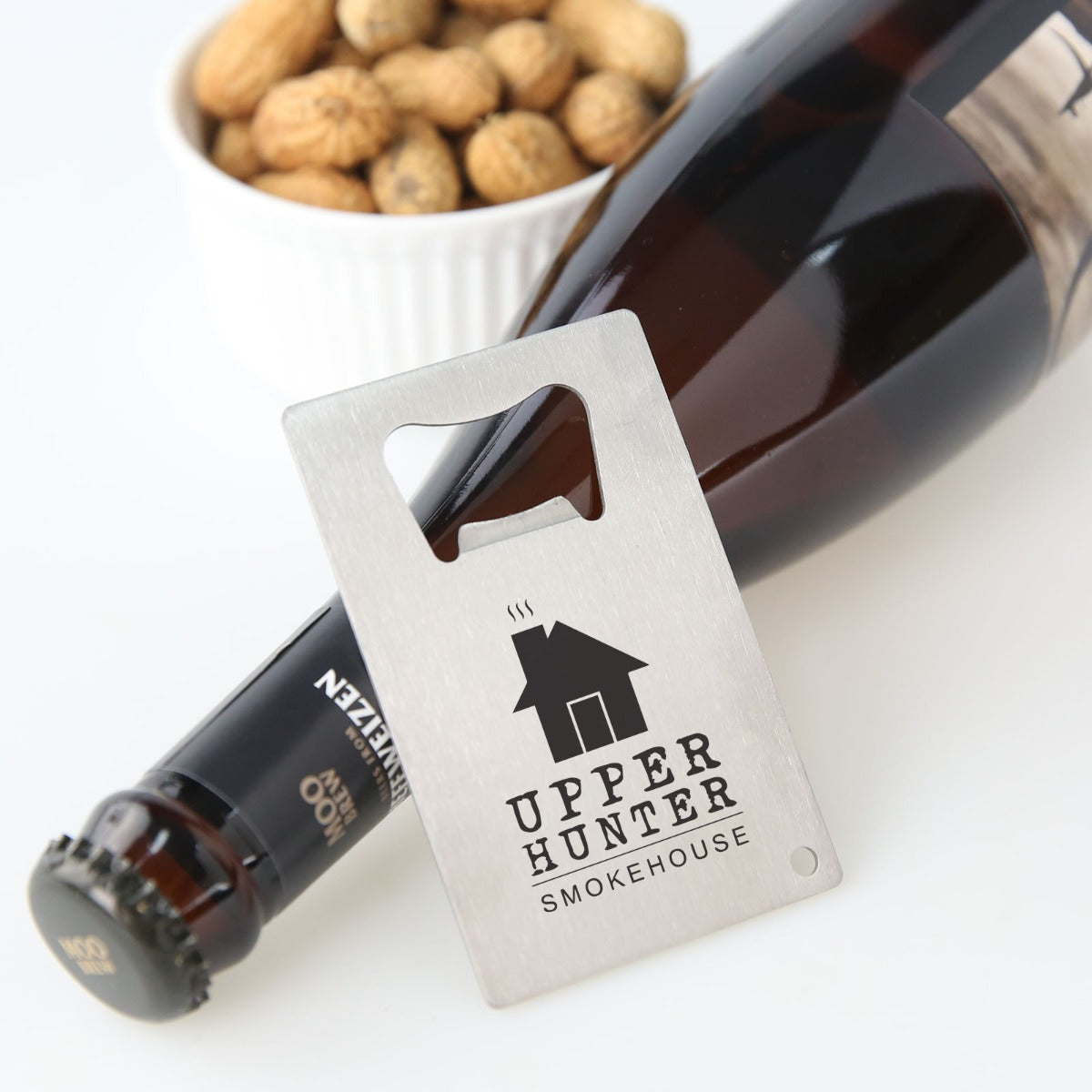 Engraved Promotional Credit Card Bottle Opener