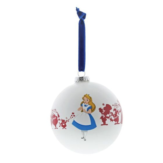 Alice in Wonderland Christmas Tree Bauble