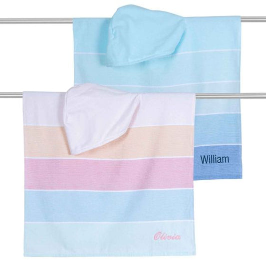 Embroidered Hooded Beach Towel