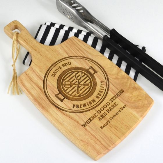 Engraved Fathers Day Chopping Board