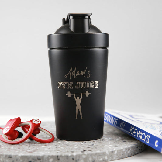 600ml Stainless Steel Protein Shaker