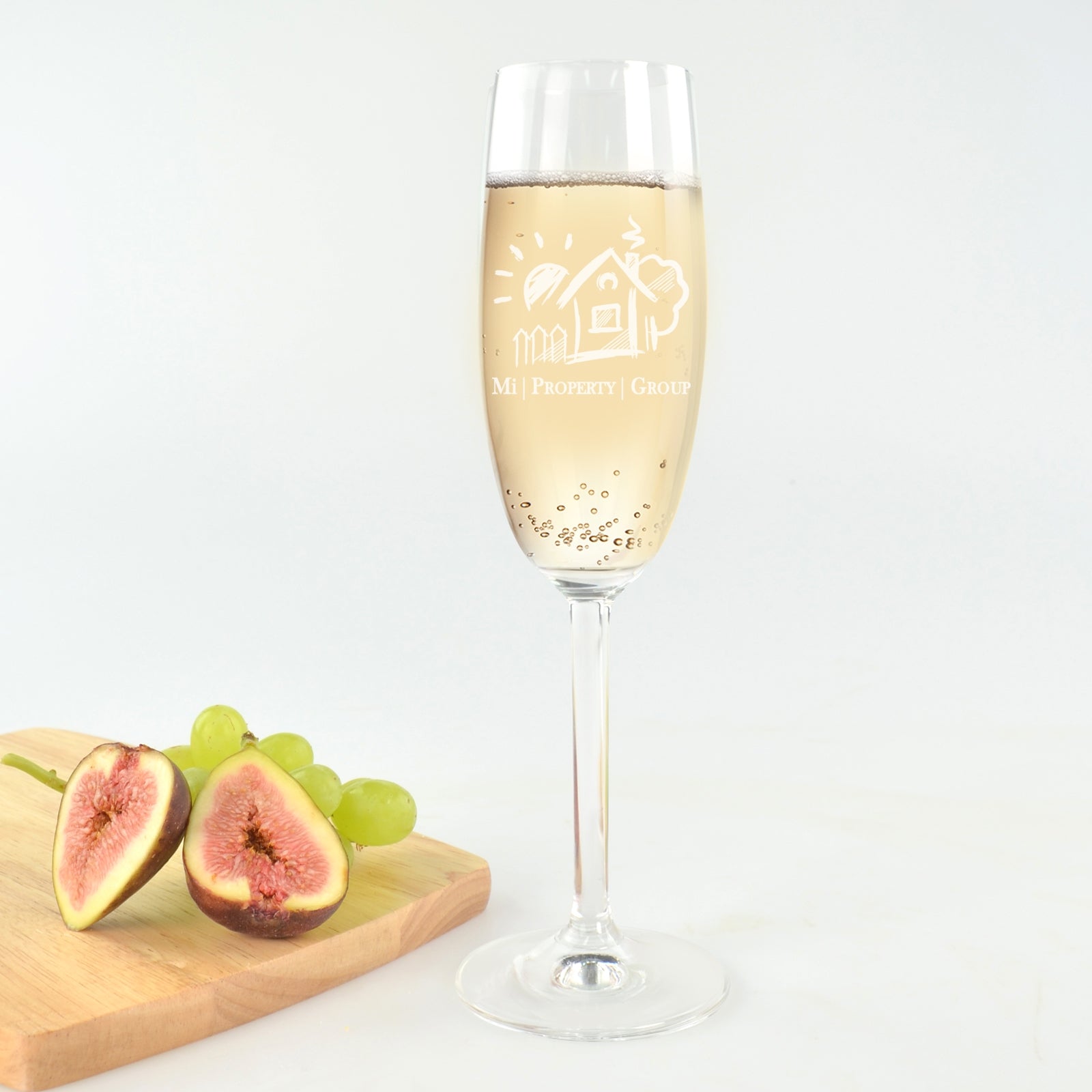 Ultimate Promotional Gift Engraved Champagne Glass