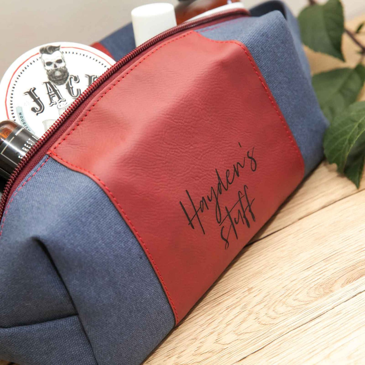 Ultimate Gift for a Dad who has everything a custom toiletries bag